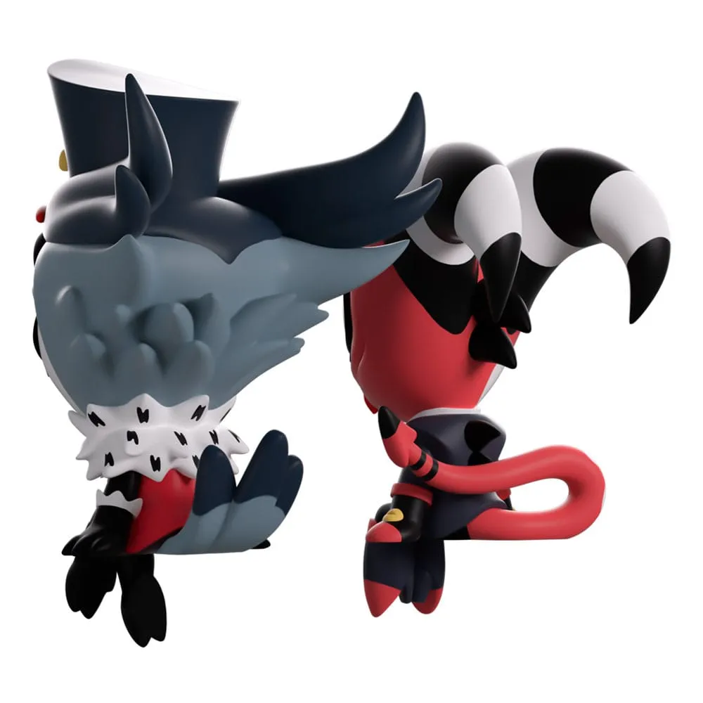 Helluva Boss Vinyl Figures Blitzo & Stolas Monitor Buddiez 5.5 cm
